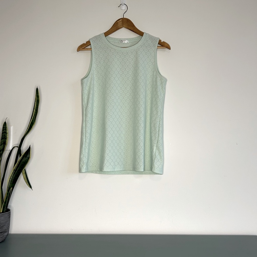 ✨2 for 20✨ Zeagoo Boho Style Mint Green Tank Top | Medium